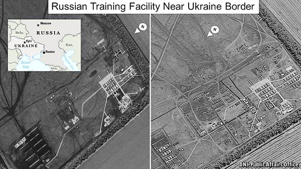 Một bằng chứng khác: cơ sở huấn luyện đang mở rộng gần Rostov, gần biên giới Ukraine.